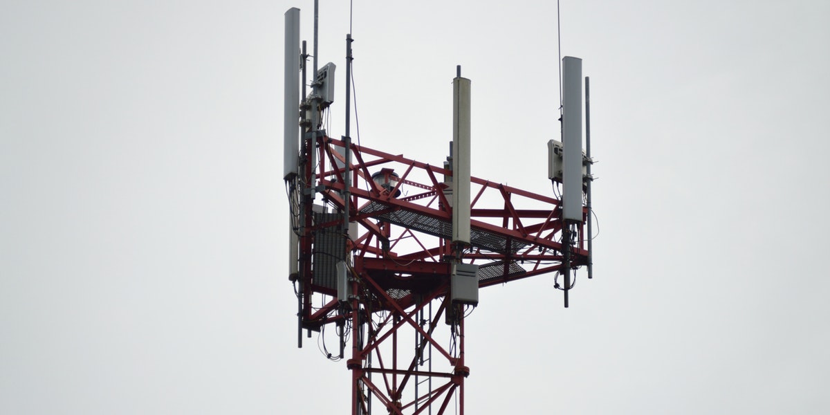 5G network cell tower